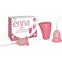 Enna Cycle - 2 Copas menstruales y Caja esterilizadora